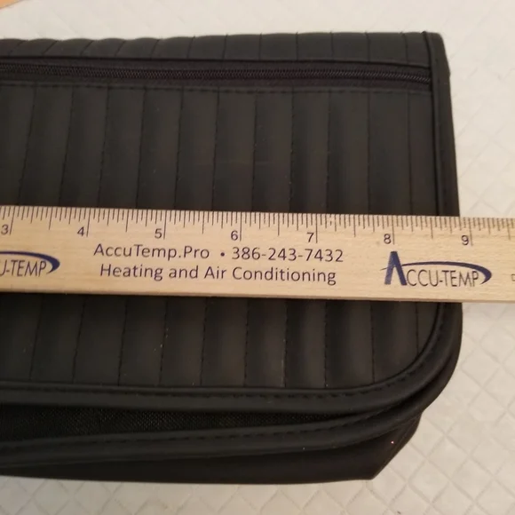 Weight Watchers Member Black Organizer Case Holder Bag Pouch Wallet Pockets W W - Picture 8 of 9